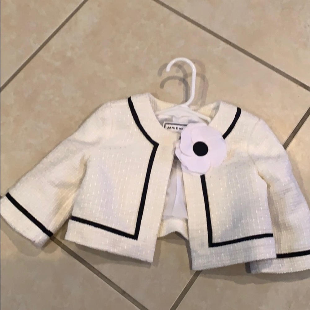 Janie & jack dress with coat - Picture 2 of 3